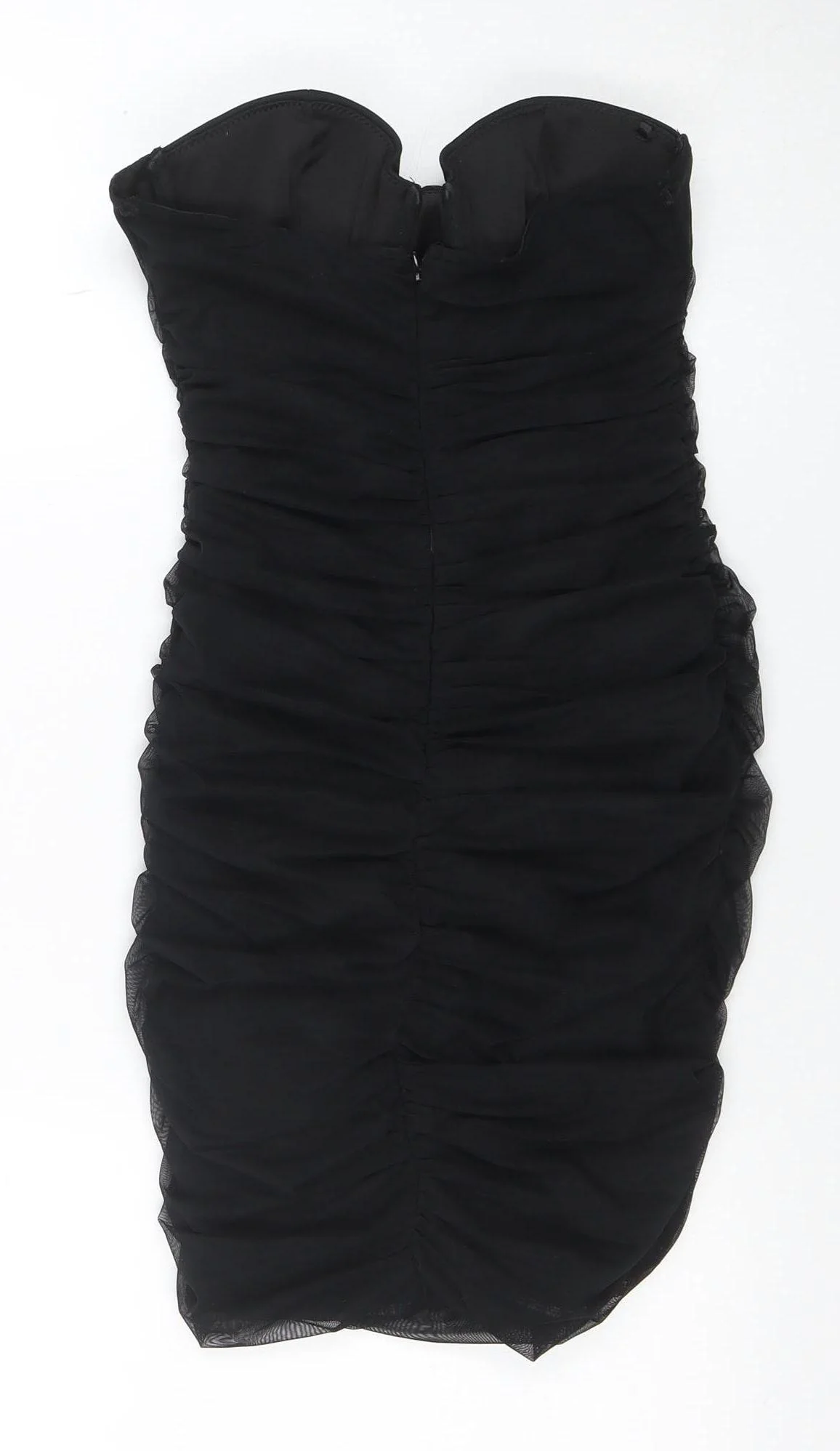 By Polly Women's Black Strapless Bodycon Party Dress Size 10 - Image 3