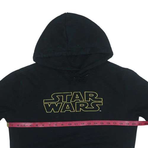 C&A Star Wars Black Pullover Hoodie Womens Small Casual Cotton Blend - Image 2