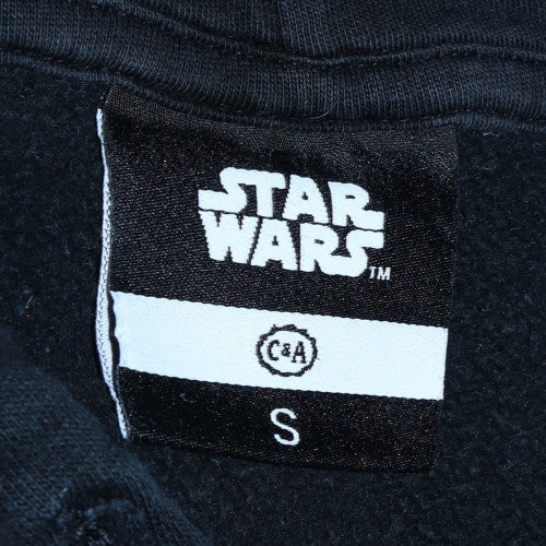 C&A Star Wars Black Pullover Hoodie Womens Small Casual Cotton Blend - Image 6