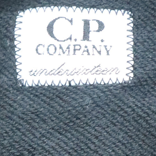 C.P. Company Womens Black Cotton Crew Neck Long Sleeve Top Size 14 - Image 6