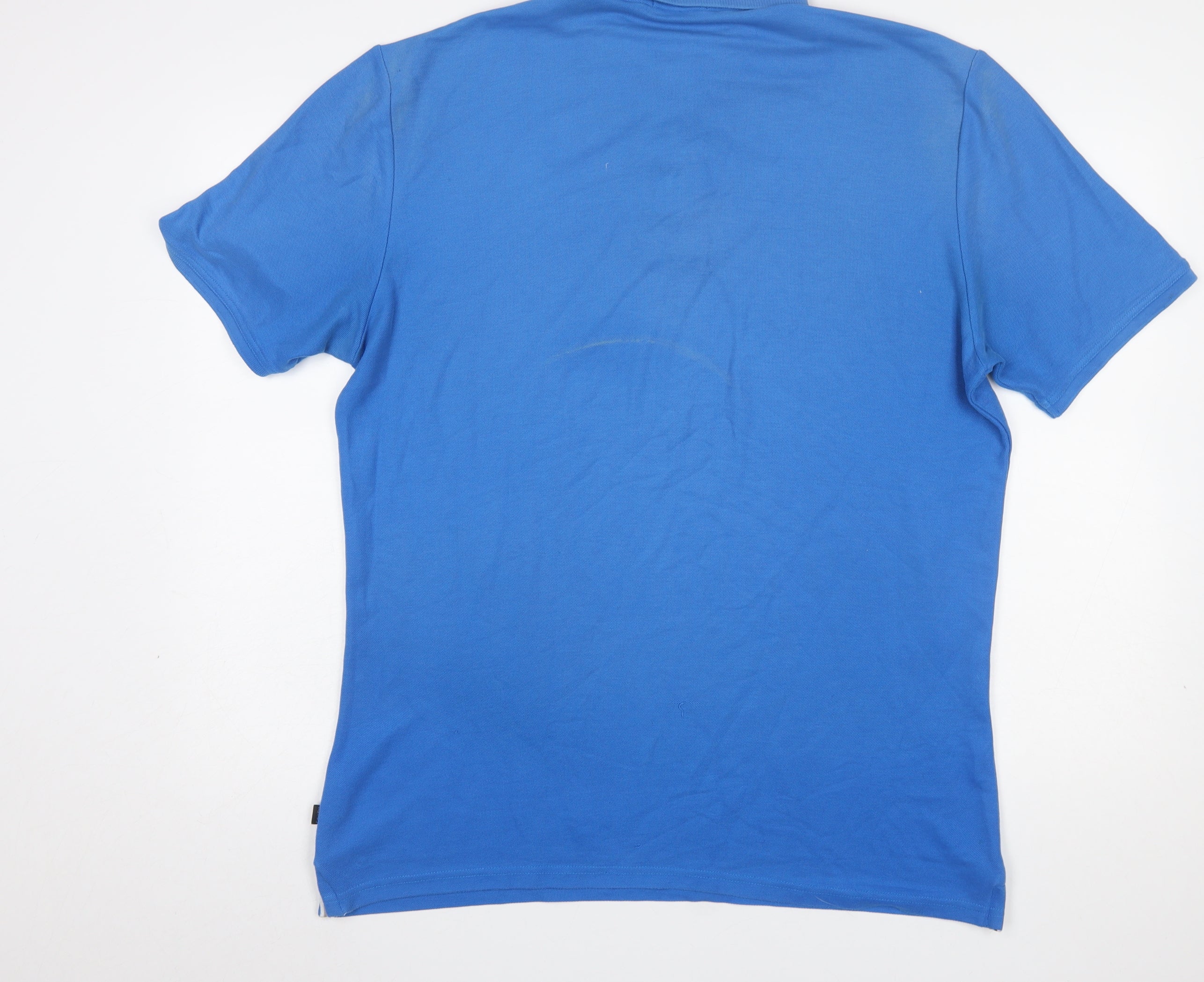 Calvin Klein Golf Blue Men’s XL Slim Fit Cotton Polo Shirt - Image 3