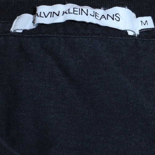 Calvin Klein Jeans Men's Black Graphic Logo T-Shirt Size M - Image 5
