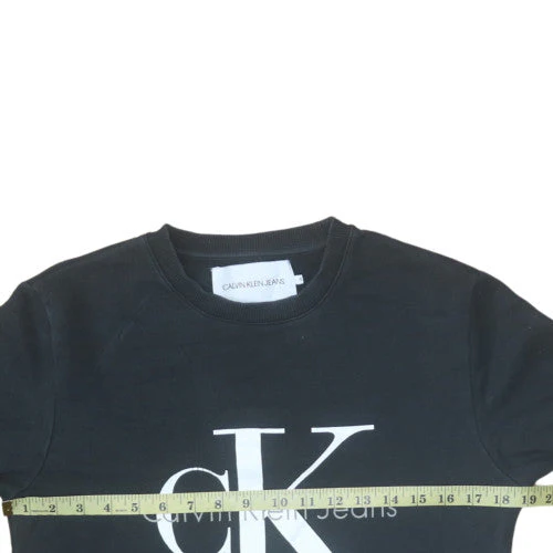 Calvin Klein Jeans Men's Black Small Pullover Sweatshirt - Image 2