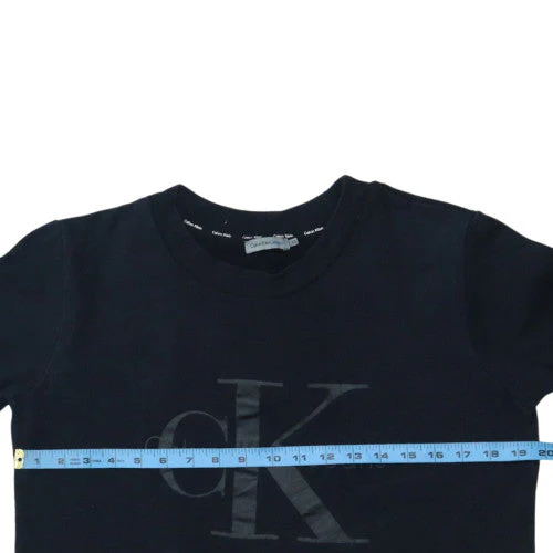 Calvin Klein Jeans Men's Black XS Cotton Logo Pullover Sweatshirt - Image 2