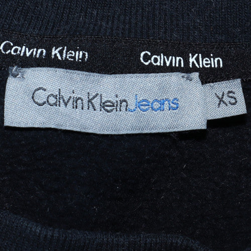 Calvin Klein Jeans Men's Black XS Cotton Logo Pullover Sweatshirt - Image 5