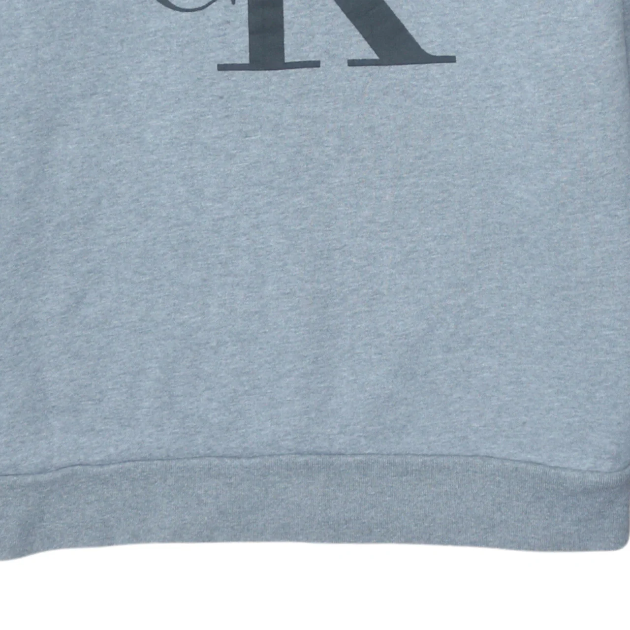 Calvin Klein Jeans Men's Grey Logo Sweatshirt M Crew Neck Pullover - Image 7