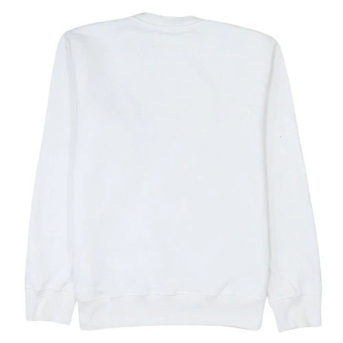 Calvin Klein Jeans Men's White Logo Pullover Sweatshirt M - Image 4