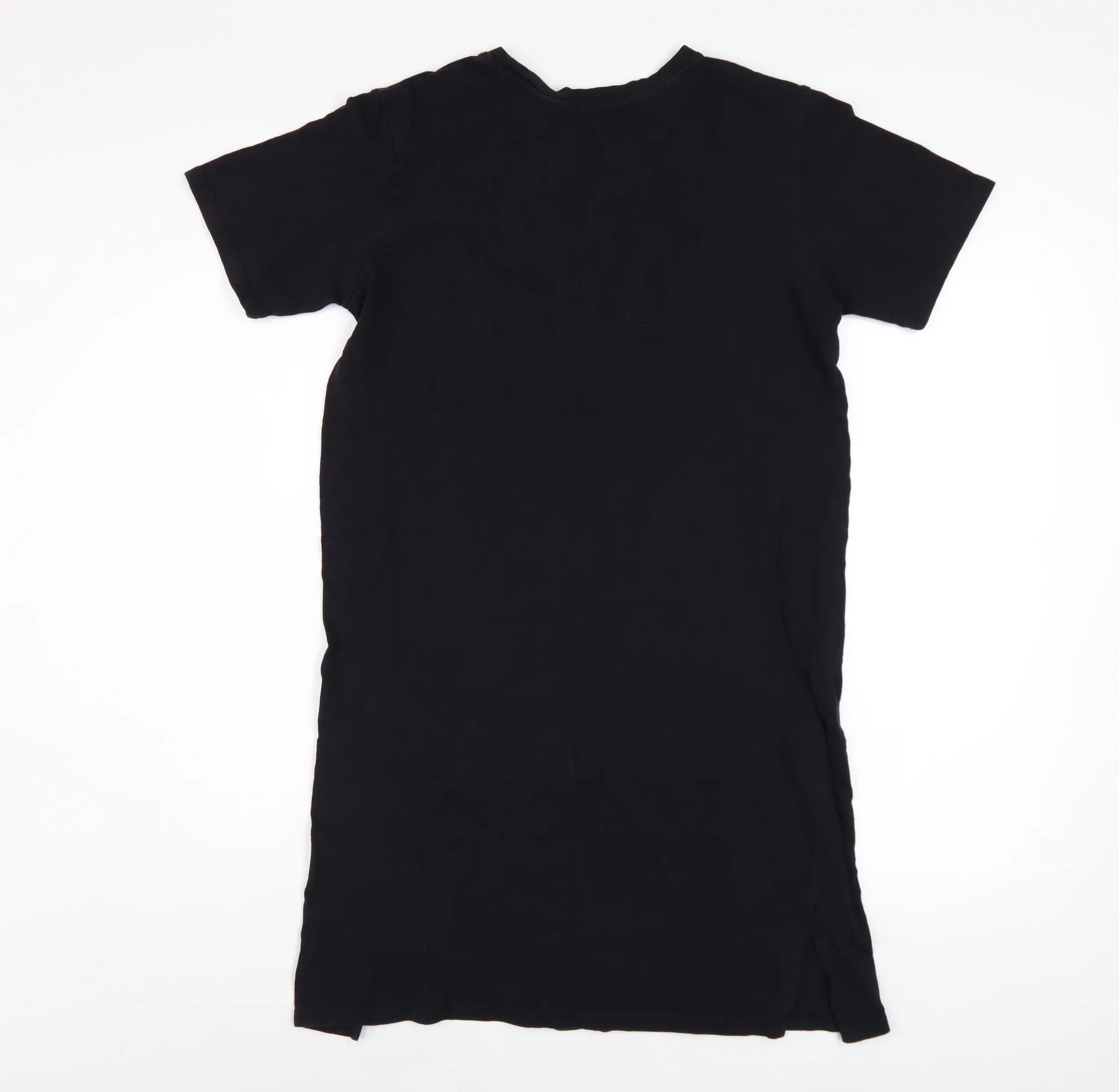 Calvin Klein Jeans Women's Black Cotton T-Shirt Dress Size S - Image 3