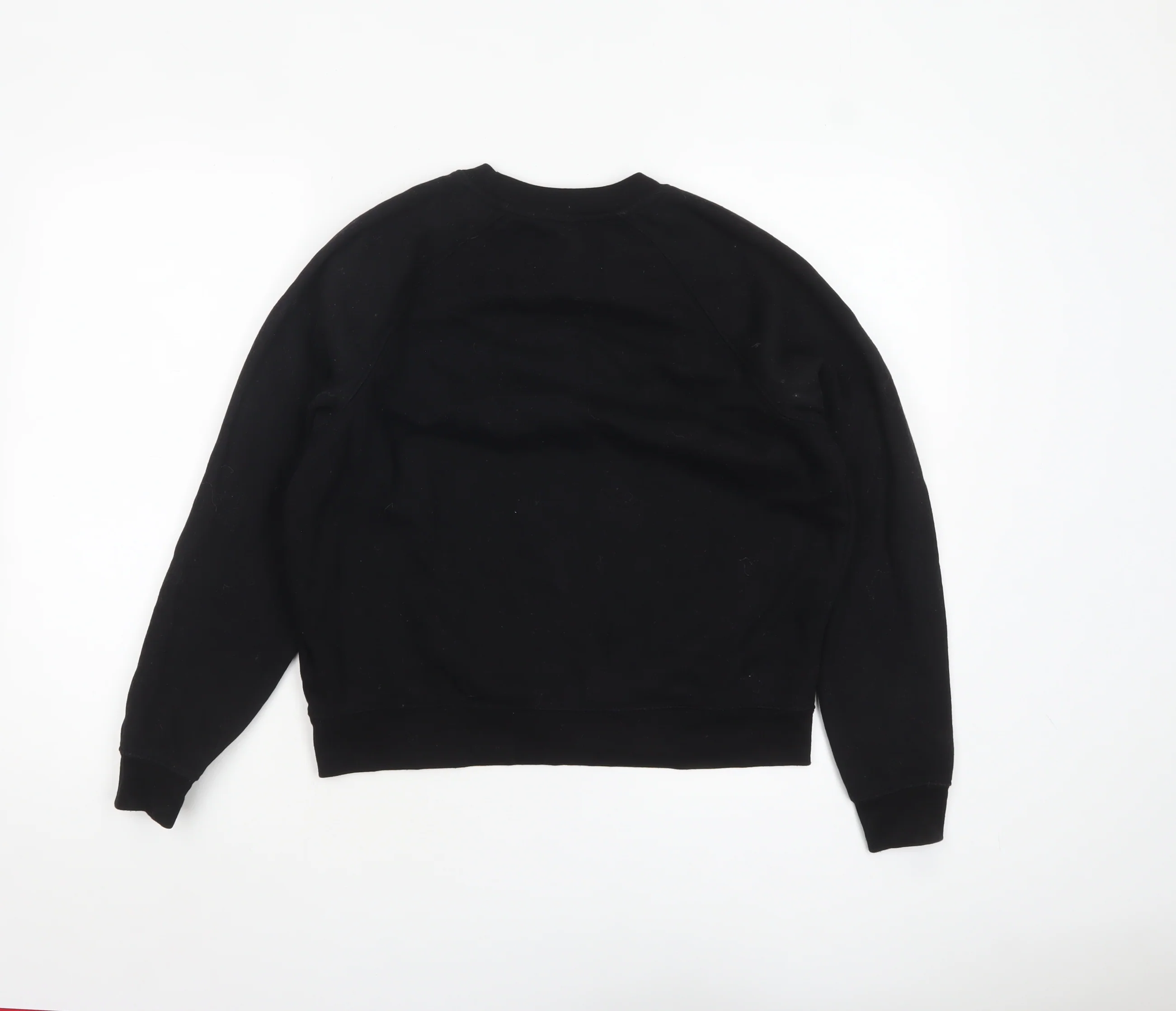 Calvin Klein Jeans Womens Black M Crew Neck Pullover Sweatshirt - Image 3