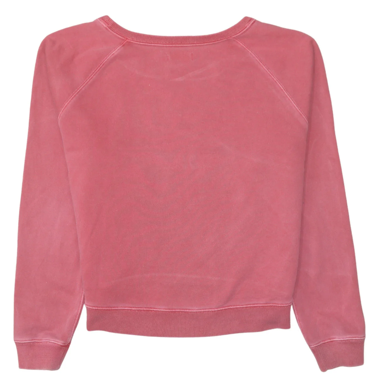 Calvin Klein Jeans Womens Pink Small Pullover Logo Sweatshirt - Image 4