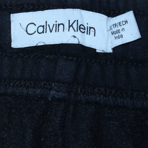 Calvin Klein Men’s Black Sweatpants S Regular Fit Elastic Waist Fleece - Image 5