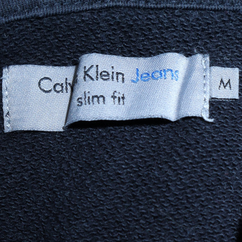 Calvin Klein Mens Black Slim Fit Pullover Hoodie M - Image 5