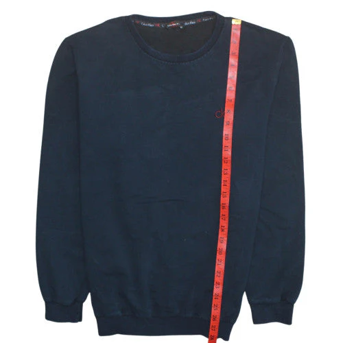 Calvin Klein Men's Blue Crew Neck Pullover Sweatshirt M - Image 3