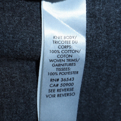 Calvin Klein Mens Grey Collared 1/2 Zip Knit Sweatshirt Size M - Image 6