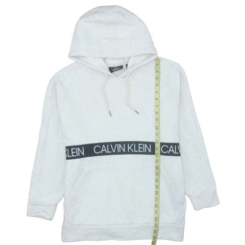 Calvin Klein Performance Women's Grey Pullover Hoodie Size S - Image 3