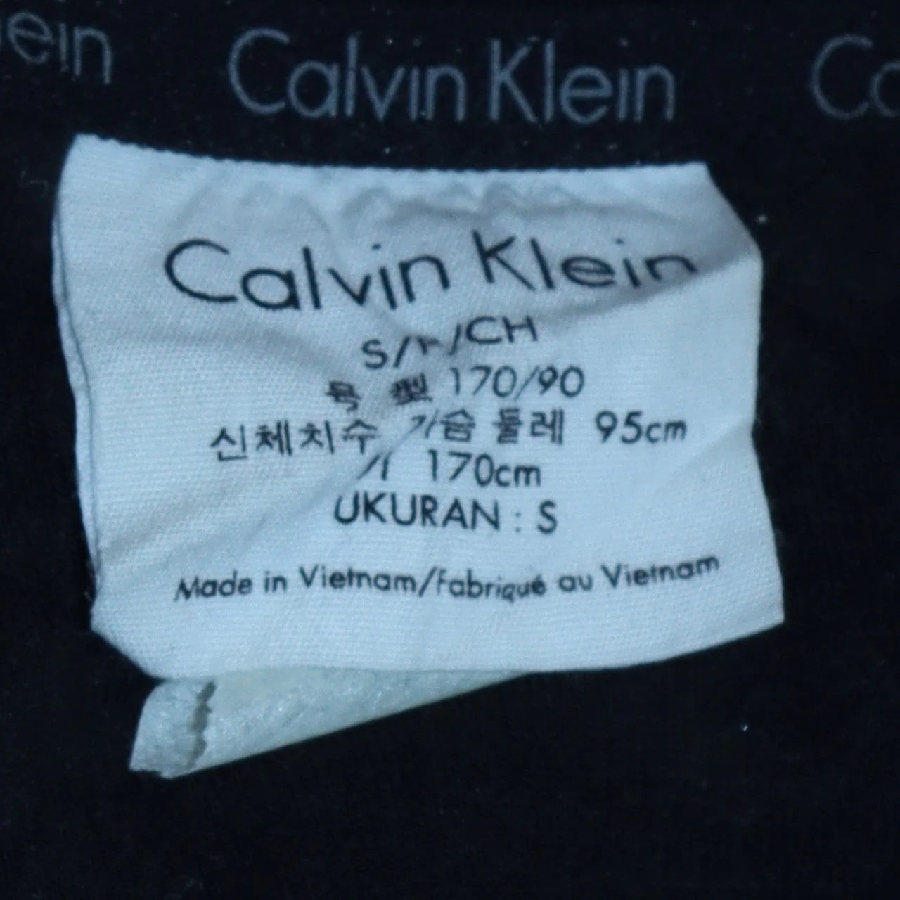 Calvin Klein Women's Black Small Pullover Sweatshirt Cotton Blend - Image 5