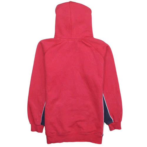 Canterbury Boys Red Pullover Hoodie 14 Years Rugby School Fleece - Image 4