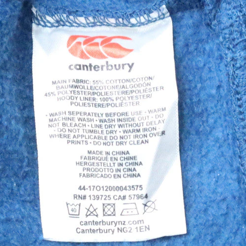 Canterbury Men’s Blue Pullover Hoodie S Sports Graphic Fleece - Image 5