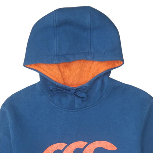 Canterbury Men’s Blue Pullover Hoodie S Sports Graphic Fleece - Image 7