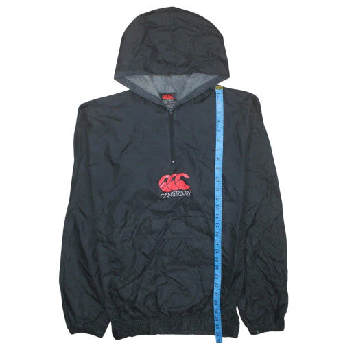 Canterbury Mens Black M Windbreaker Hooded Sports Jacket - Image 3