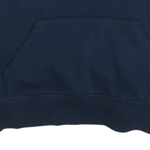 Canterbury Mens Blue Pullover Rugby Hoodie Size L Fleece Sweatshirt - Image 7