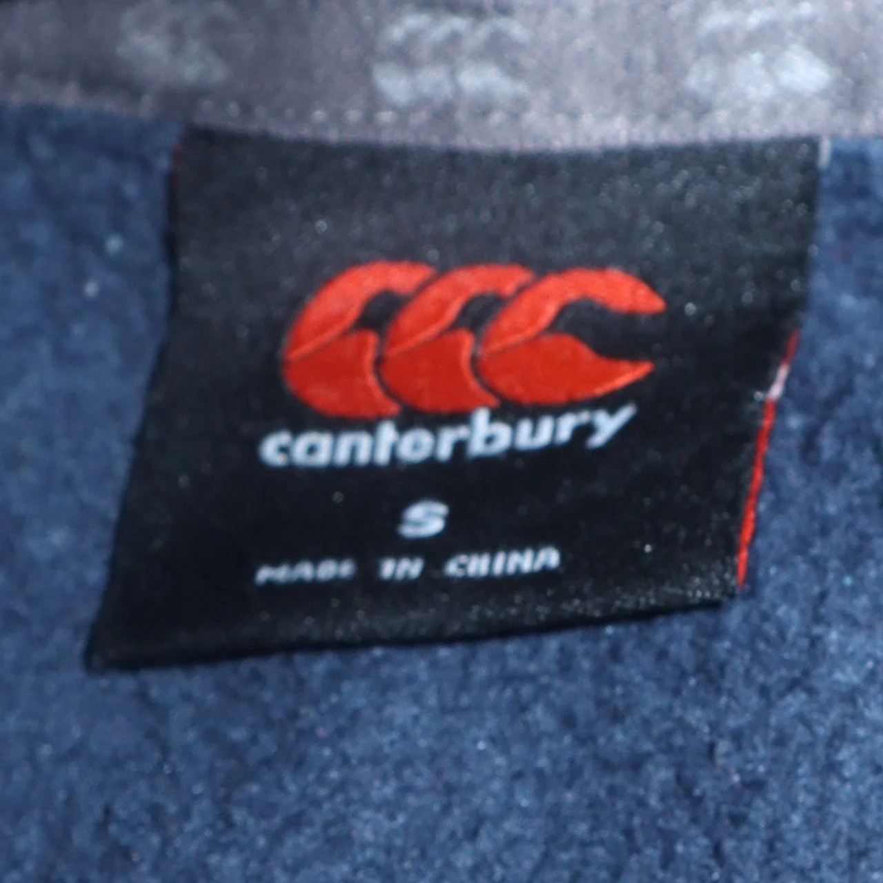 Canterbury Men's Blue Slemish Pullover Hoodie Size S - Image 6