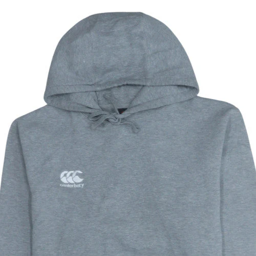 Canterbury Men's Grey L Pullover Hoodie with Logo Sportswear - Image 8