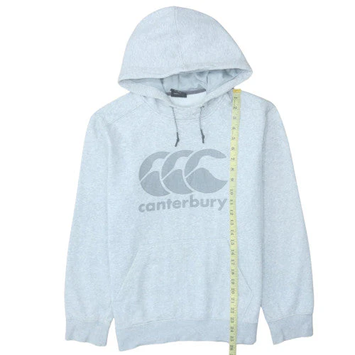 Canterbury Men's Grey Pullover Hoodie M Fleece Sportswear - Image 3