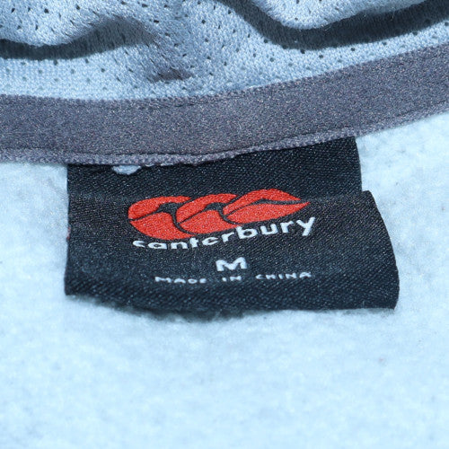 Canterbury Men's Grey Pullover Hoodie M Fleece Sportswear - Image 5