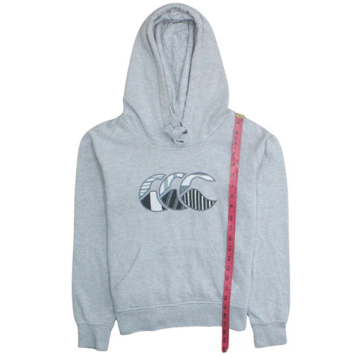 Canterbury Men's Grey Pullover Hoodie Size 10 Regular Fit - Image 2