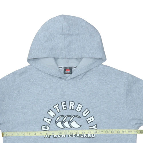 Canterbury of New Zealand Men's Grey Pullover Hoodie Size L - Image 2