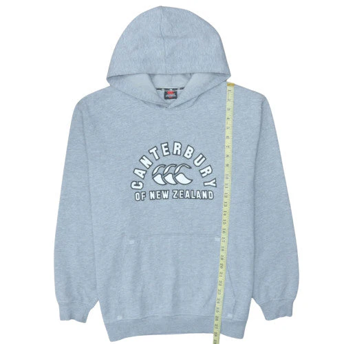 Canterbury of New Zealand Men's Grey Pullover Hoodie Size L - Image 3