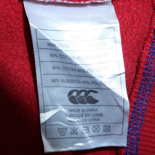 Canterbury of New Zealand Men's Red S Pullover Hoodie CNZ Logo - Image 6