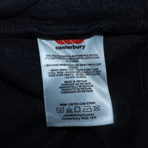 Canterbury Womens Black Size 6 Full Zip Hoodie Sweatshirt - Image 6