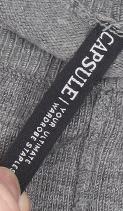 Capsule Women Grey 20/22 Batwing Knit Pullover Jumper - Image 4