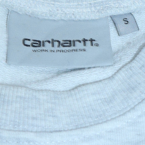 Carhartt Men Grey S Pullover Crew Neck Fleece Sweatshirt - Image 5