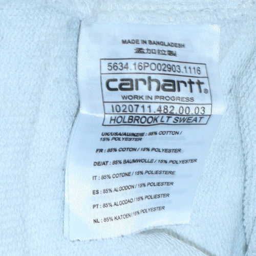 Carhartt Men Grey S Pullover Crew Neck Fleece Sweatshirt - Image 6