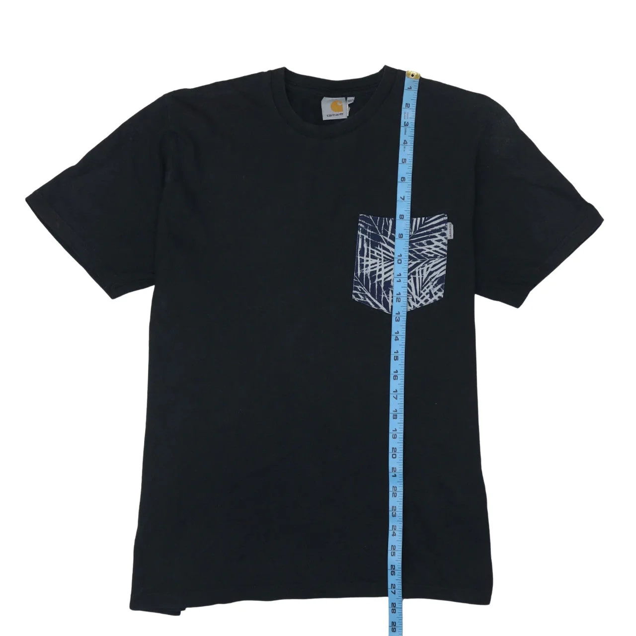 Carhartt Mens Black XL Pocket Graphic Cotton T-Shirt - Image 3