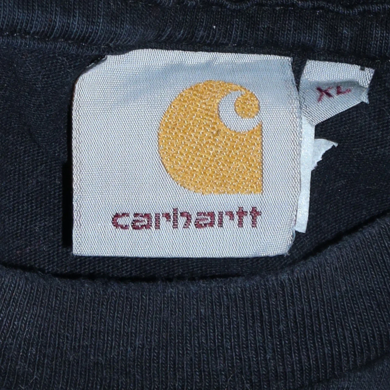 Carhartt Mens Black XL Pocket Graphic Cotton T-Shirt - Image 6