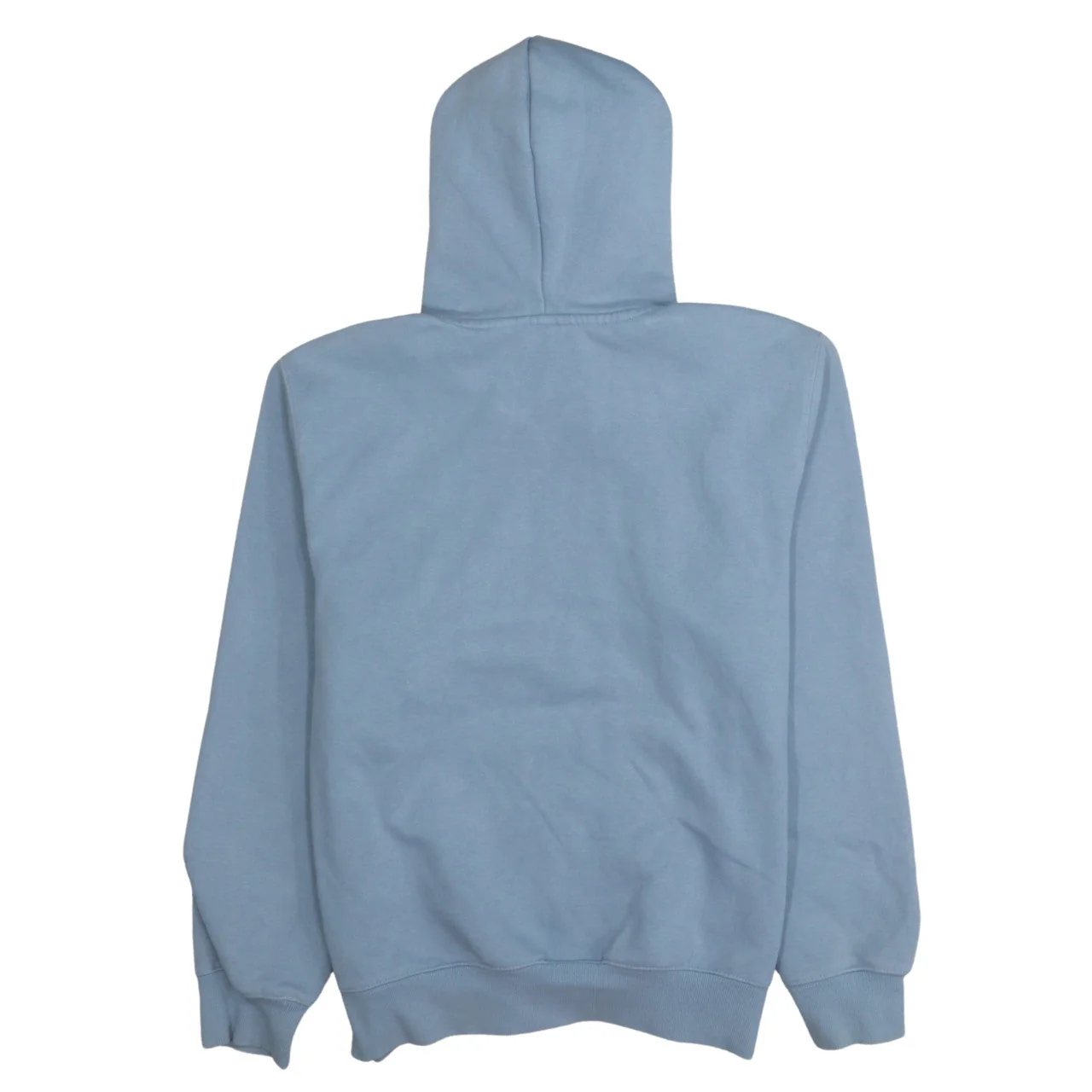 Carhartt Men's Blue Pullover Hoodie S Embroidered Logo Fleece - Image 4
