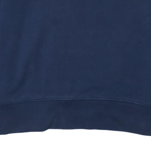 Carhartt Men's Blue Small College Logo Pullover Sweatshirt - Image 8