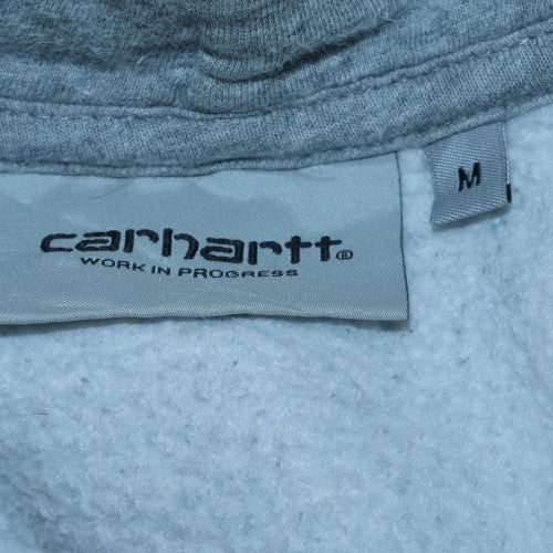 Carhartt Men's Grey Pullover Hoodie M Regular Fit Fleece - Image 5