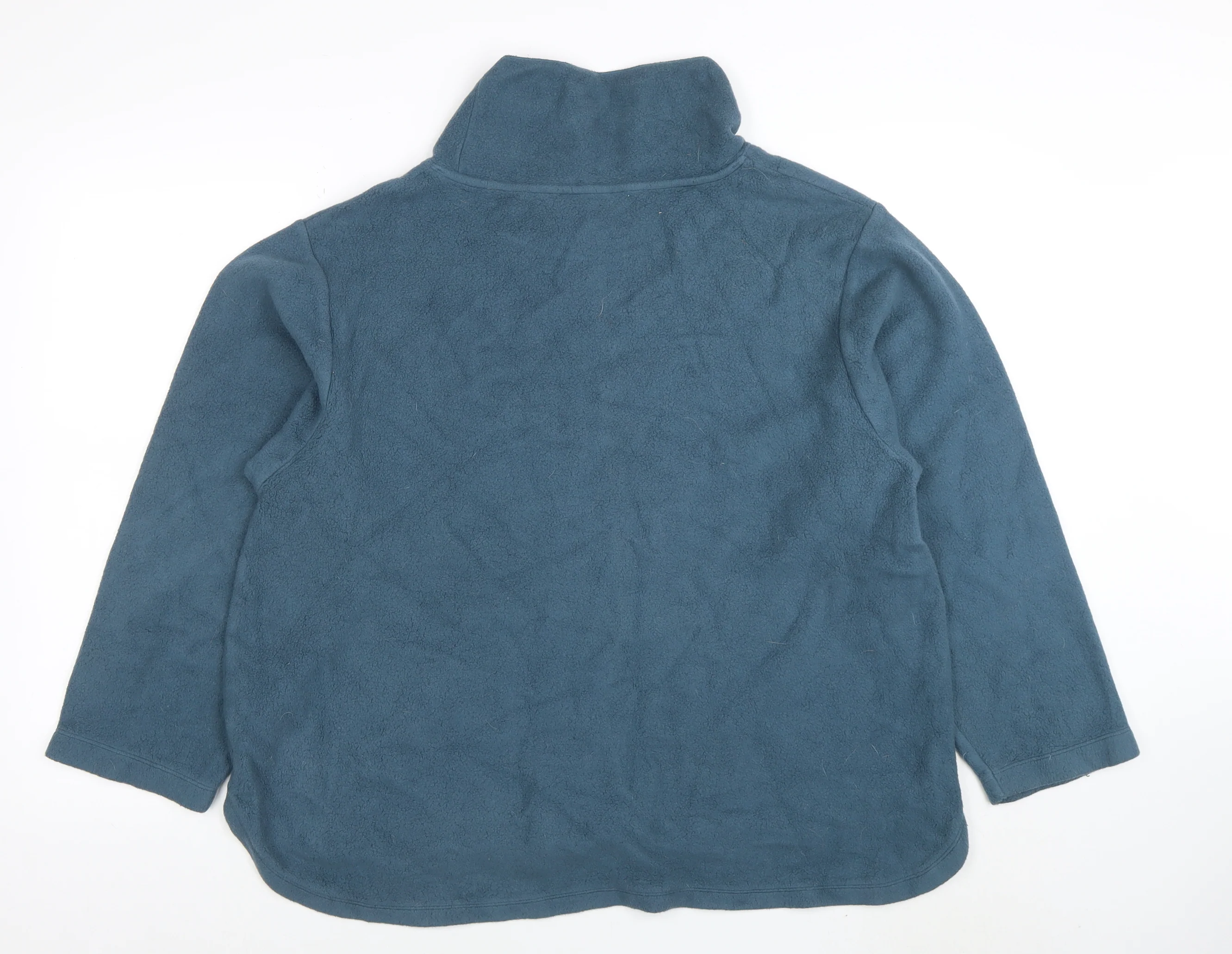 Carolyn Donnelly The Edit Women's Blue Fleece Pullover Sweatshirt UK L - Image 3