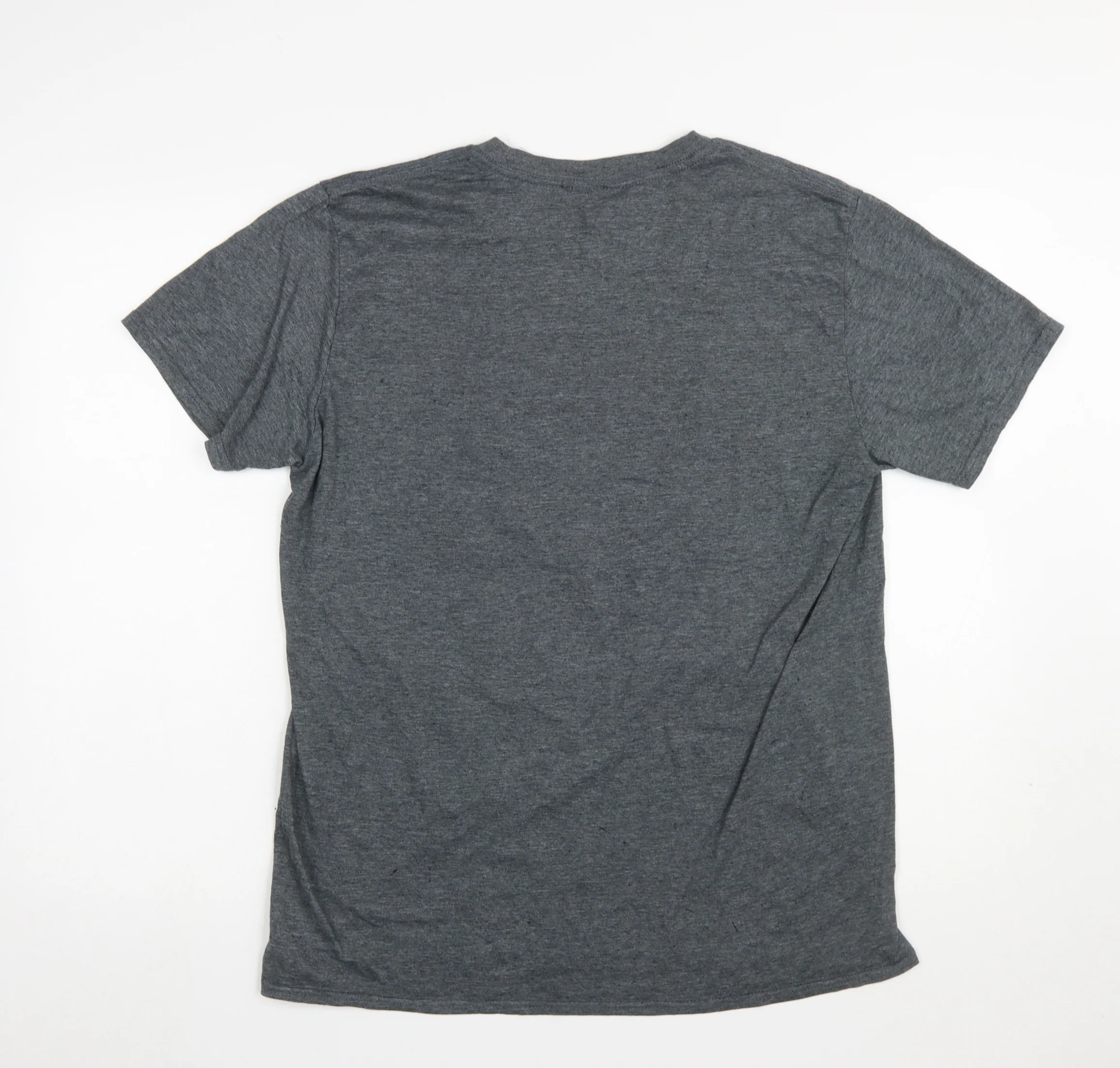 Casper Men's Grey Graphic Short Sleeve Cotton T-Shirt Size L - Image 3