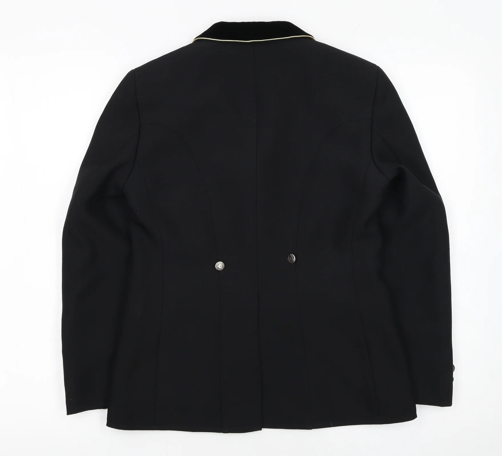 Cavallo Boys Black Polyester Four-Button Equestrian Blazer 11 Years - Image 3