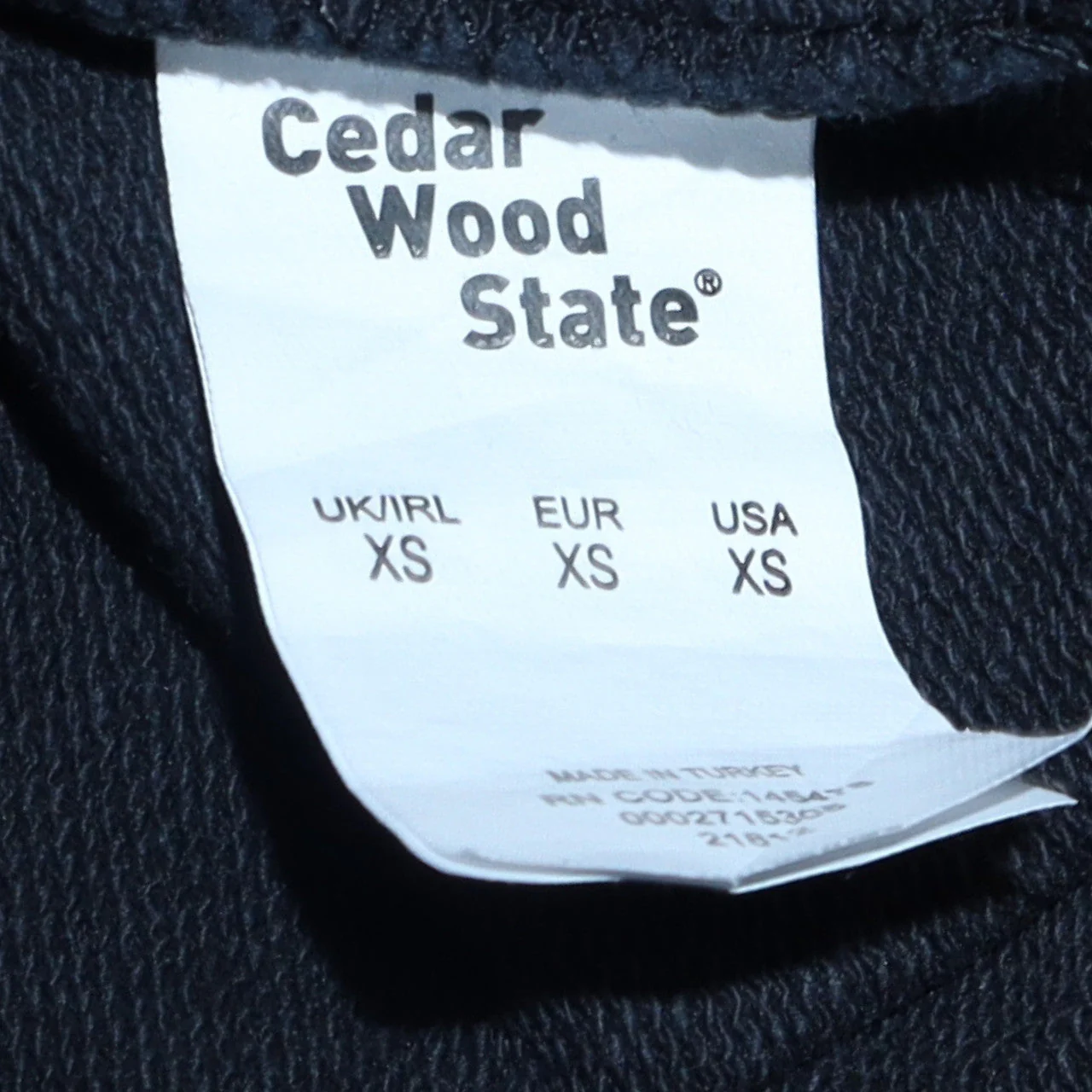 Cedar Wood State Men’s Black Batman Logo Pullover Sweatshirt XS - Image 5