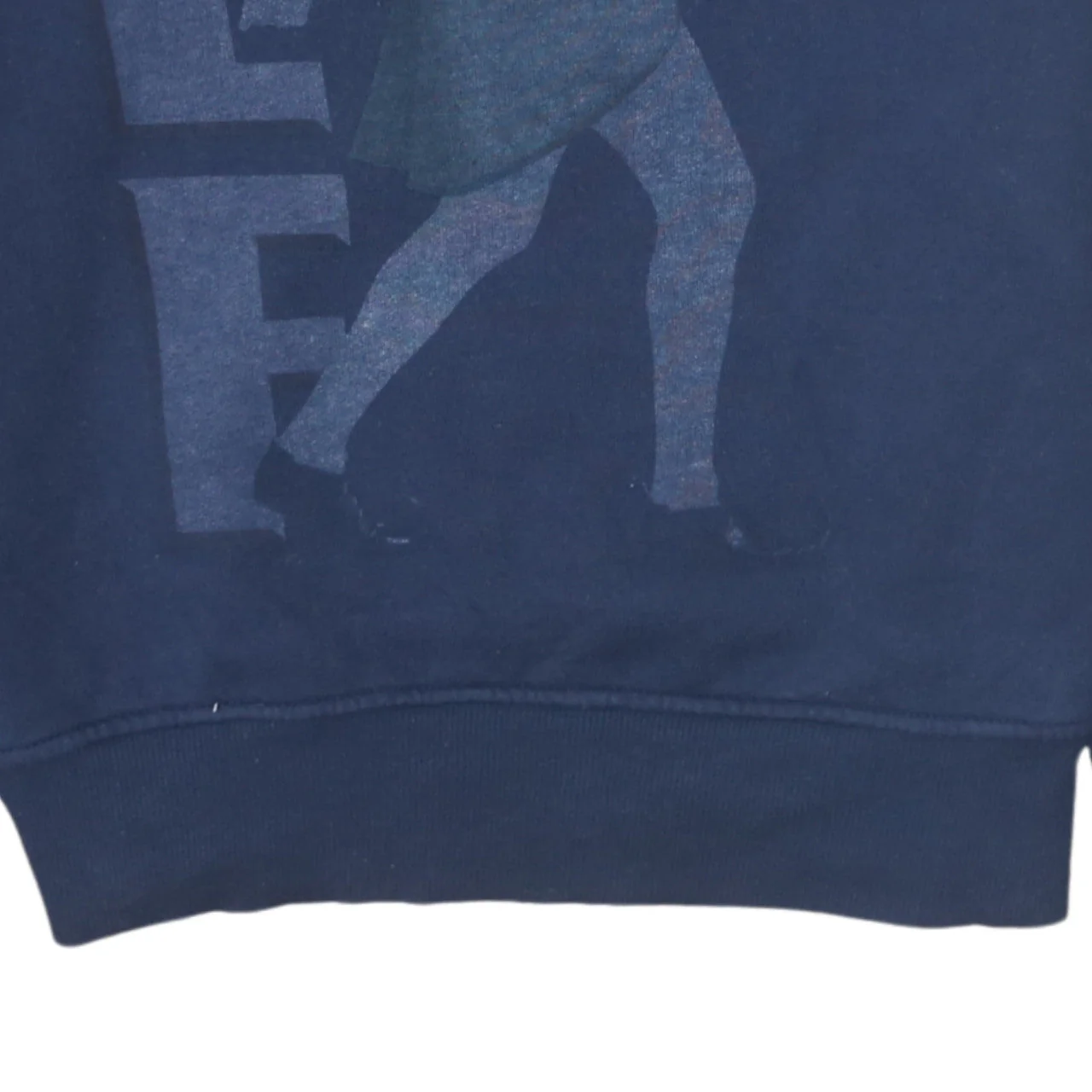 Cedar Wood State Unisex Navy Blue Elf Sweatshirt Medium Pullover Christmas - Image 7
