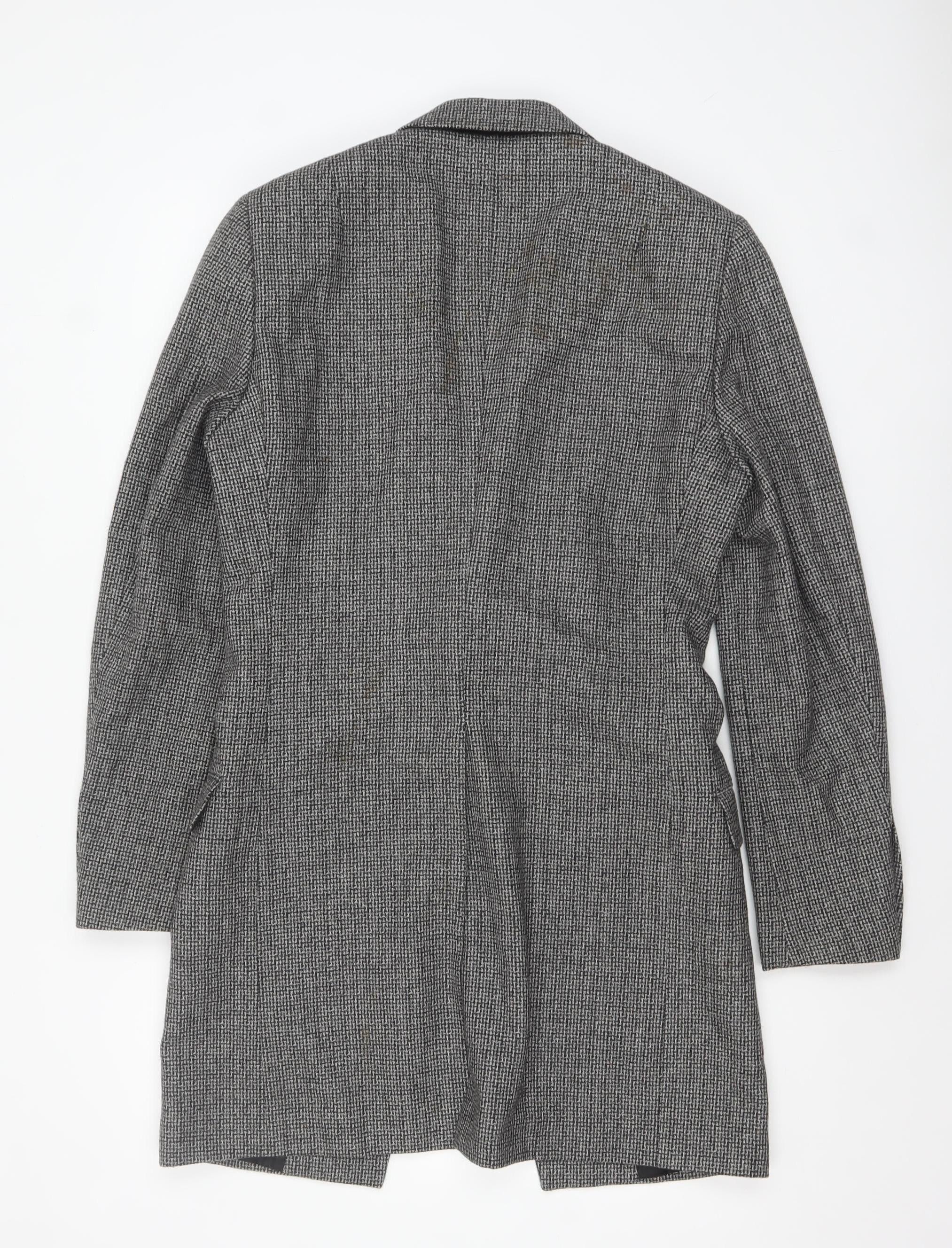 Cedarwood State Men's Grey Tweed Classic Blazer XS - Image 3