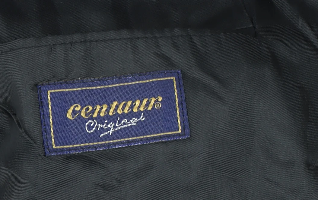 Centaur Original Men's Black Wool Blend 38 Short Blazer Jacket - Image 4