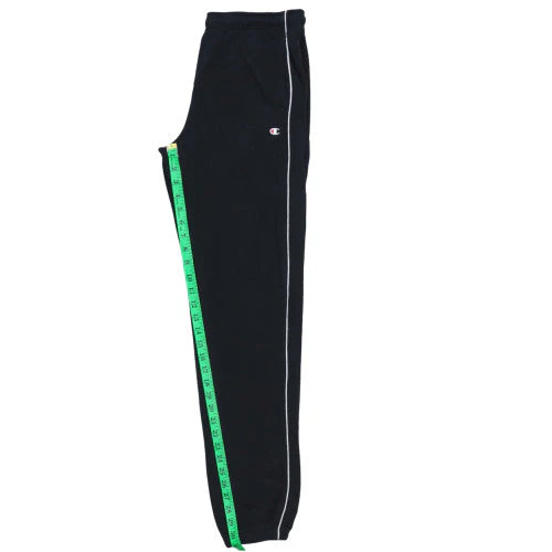 Champion Boys Black 2XL Jogger Sweatpants with Side Stripe - Image 3